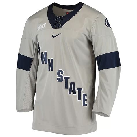 penn state nike replica hockey jersey|Men's Nike Gray Penn State Nittany Lions Replica Hockey Jersey.